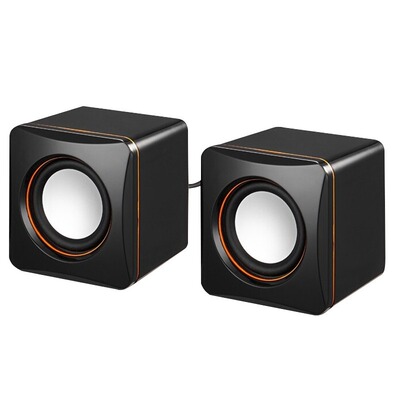 有线电脑音箱USB迷你小音响便携式桌面台式机家用笔记本手机通用