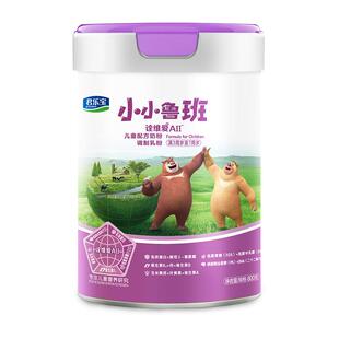 君乐宝4段奶粉小小鲁班诠维爱a2儿童3-7周岁乳铁蛋白800g