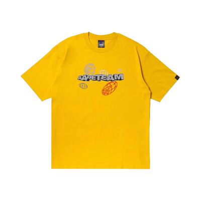 Aape猿人字母图案短袖T恤1383XXL