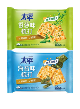 太平梳打饼干400g袋装多口味
