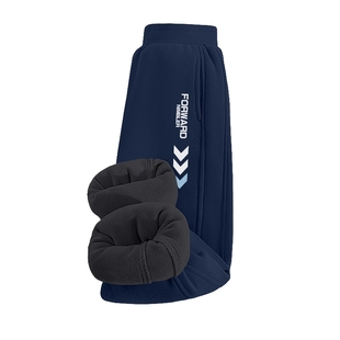 JU真维斯男童束脚印花卫裤 2025冬季新品大中童加绒保暖裤子童装