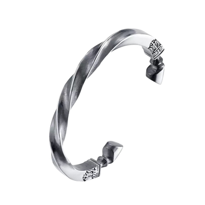 黑骨BLACKBONE 钛钢重工2026马蹄手环手镯男女款暗黑哥特朋克小众