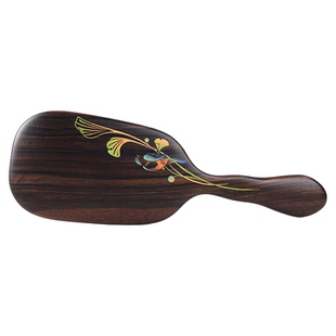 谭木匠黑檀木护发梳三生有幸气囊气垫梳按摩经络护理情人节礼物