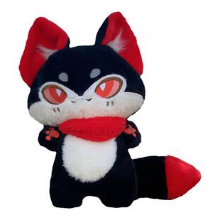 福瑞控情绪小狼公仔furry毛茸茸狼崽兽化毛绒玩偶可爱兽治愈玩具