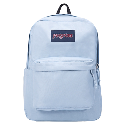 小清新风校园雾霾蓝双肩包