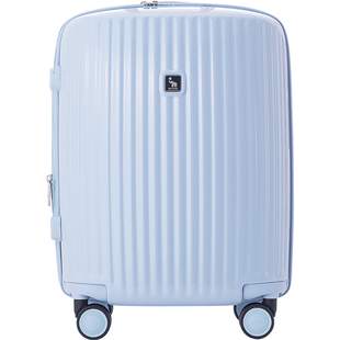 爱华仕嘭嘭箱20寸行李箱女登机多巴胺可扩容大容量拉杆旅行箱24寸