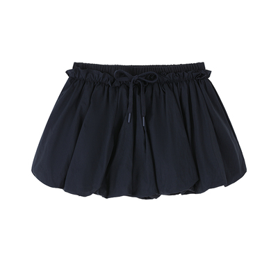 F PROJECT【miu圆舞曲】缪系芭蕾风花苞裙裤气质百搭蓬蓬半身裙