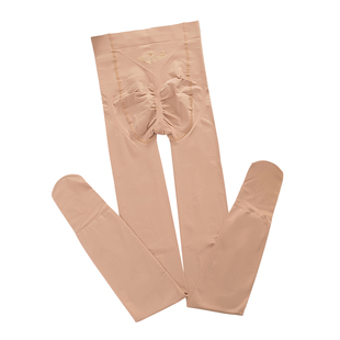 颜小慕690鲨鱼皮玻尿酸光腿神器加厚丝袜裸感肉色打底袜连裤袜693