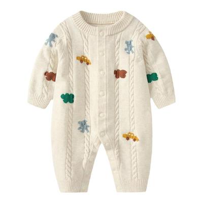 婴儿衣服秋装满月外套连体衣