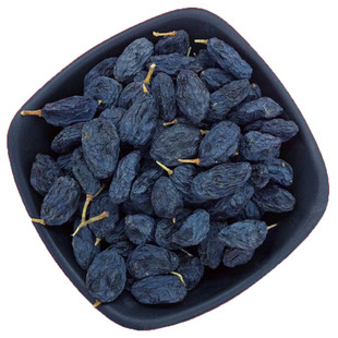 新疆特产吐鲁番原味黑加仑孕妇食品零食黑葡萄干500g袋装提子干