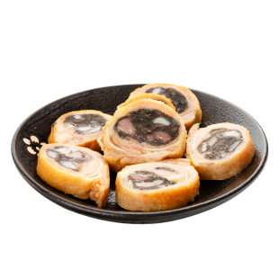 福建皮蛋卷鸭皮卷 鲍鱼卷即食  闽南特产卤味拼盘凉菜 冷盘熟食
