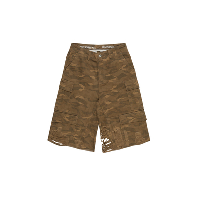 haonanhuang迷彩工装7分裤