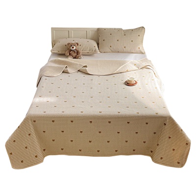 加厚保暖床单学生宿舍床盖三件套