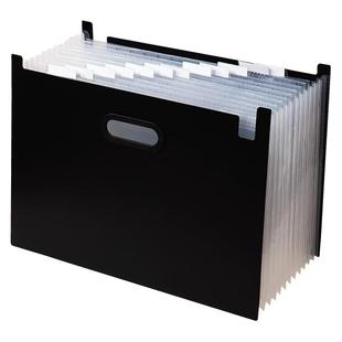 A3文件夹资料册伸缩风琴站立式桌面收纳神器美术作品画纸收纳夹A4