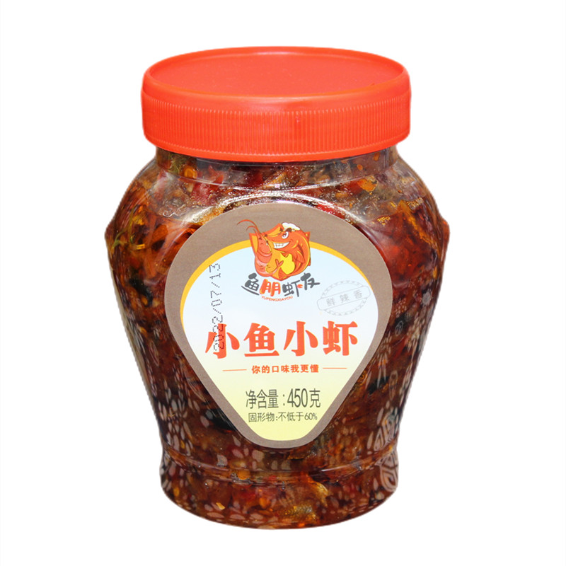 辣小董小鱼小虾香辣下饭菜拌饭酱