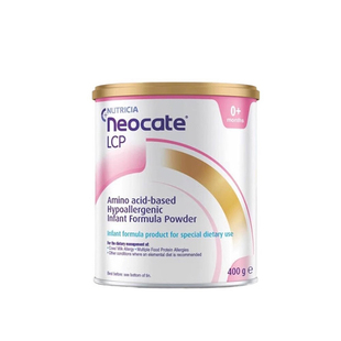 纽康特Neocate澳洲氨基酸无敏蛋白过敏婴幼儿奶粉400g LCP