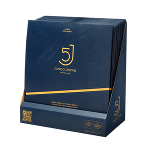 西班牙进口 5J伊比利亚火腿切片 纯种黑猪橡果黑标后腿70g*12整盒