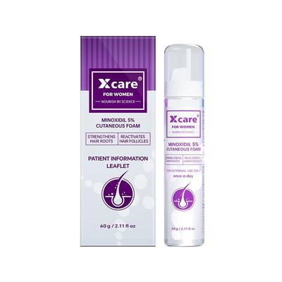 xcare5%英国进口米诺地尔二代泡沫剂女士生发防脱发生发密发上药