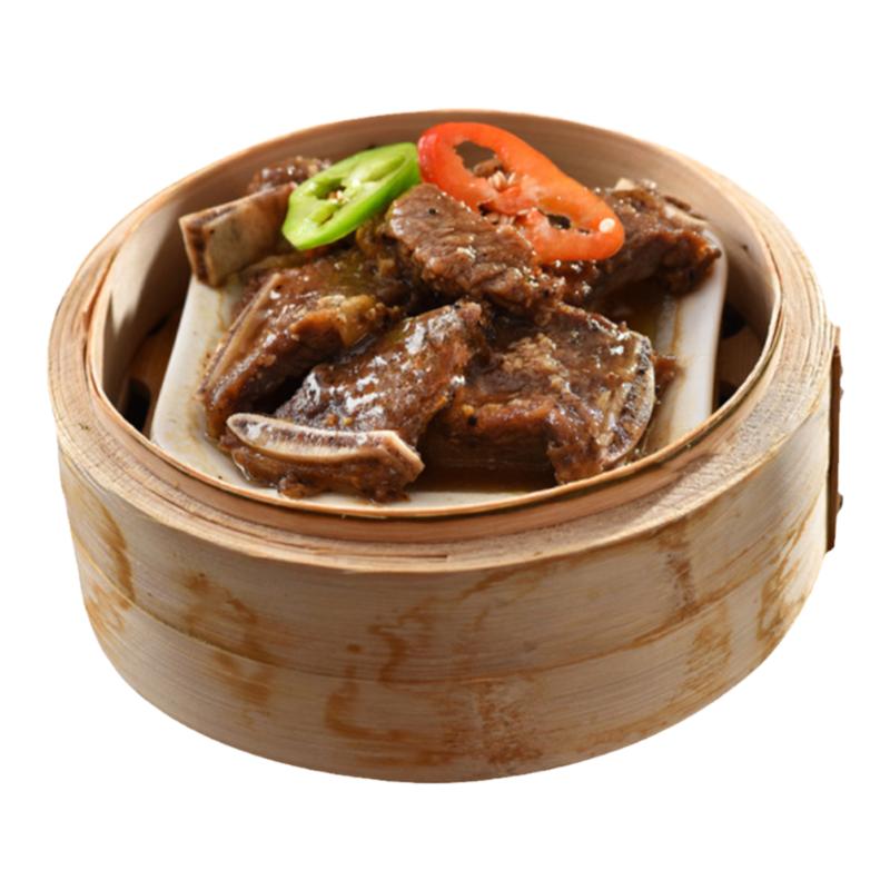 金味黑椒牛仔骨港式早茶点心