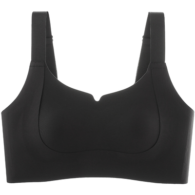 无痕内衣女大胸显小薄款显瘦提拉