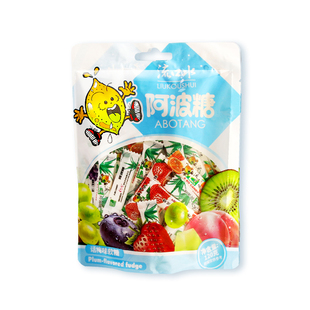 流口水阿波糖酸奶棒糖小时候的奶糖零食8090童年经典回忆大包装