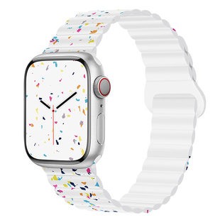 KASO适用苹果S9手表iwatch10表带applewatch9磁吸硅胶S10新款Ultra男SE运动8创意女款腕带SE新款watch高级
