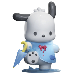 狼博旺正版三丽鸥下雨天系列摆件帕恰狗库洛米桌面摆件可爱手办