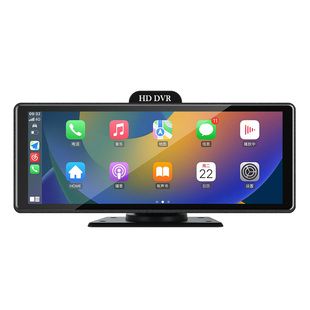 无线carplay流媒体中控台多功能行车记录仪2022新款倒车影像货车