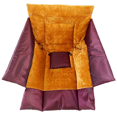 电动车挡风被冬季加绒踏板摩托车