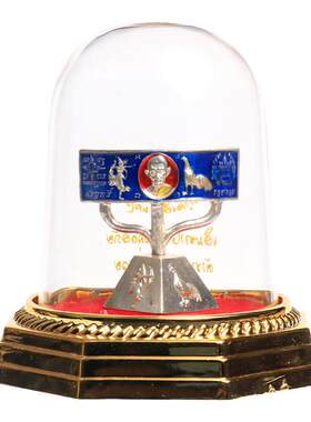 泰国佛牌龙婆瑞索丽泰银摆件车摆