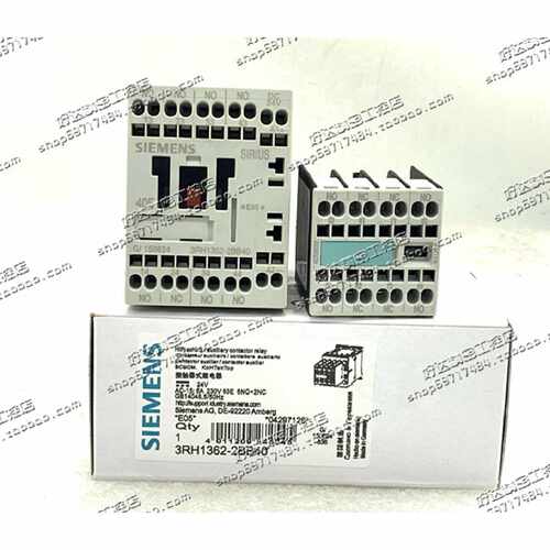 一  3RH1362-2BB40 DC24V进口德国西门子电梯专用接触器 现货正品