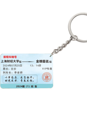 毕业礼品集体照片定制钥匙扣批发