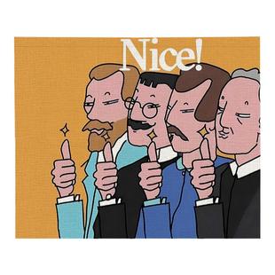 电表箱装饰画轻奢高级感现代简约遮挡帘箱配电箱电闸箱开关遮挡布