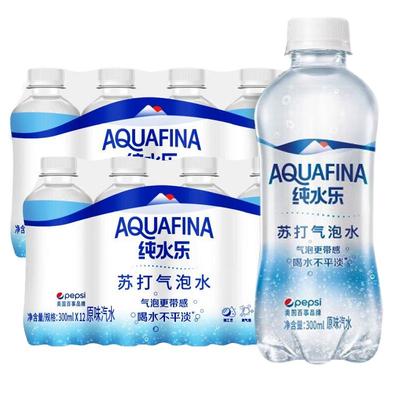 百事可乐纯水乐气泡水450ml*24瓶