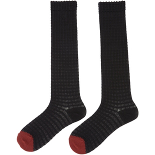 【商场同款】太平鸟2025年秋季新款格纹长筒袜A1YGF3103