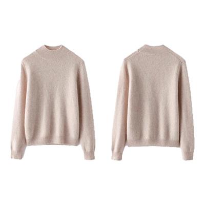 100%纯山羊绒衫女爆款轻奢毛衣