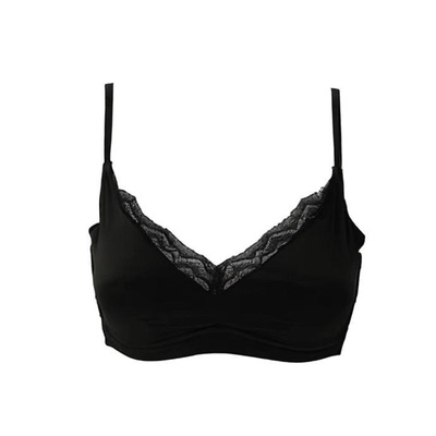 【新品】蚕丝滋养抗菌内衣女聚拢夏季薄款性感蕾丝文胸收副乳KS11