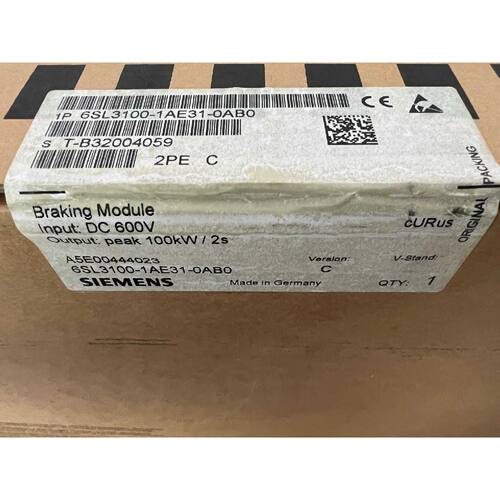 议价西门子6SL3100-1AE31-0AB0西门子