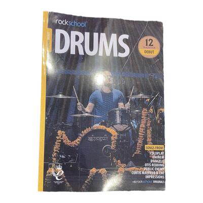 rockschool爵士鼓考级教材全8册0-8级英皇教程书摇滚学校架子鼓