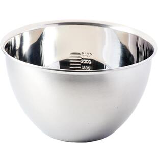 [可可屋]日本吉川304不锈钢打蛋洗菜盆带刻度可计量盆滤网滤水篮