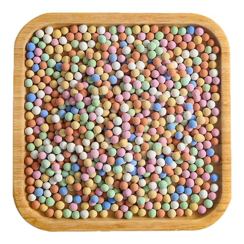 彩色陶粒颗粒花用垫底花卉铺面透