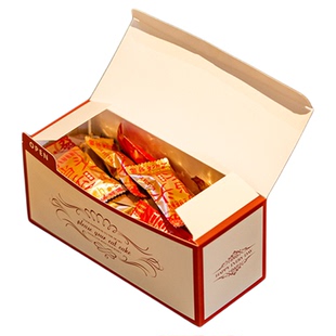 2026圣诞节新年包装盒曲奇饼干太妃牛轧糖果雪花酥烘焙礼品盒子