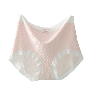 大码莫代尔棉质内裤女可爱200斤胖mm高腰弹力包臀抗菌棉底裆内裤