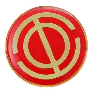 工会会徽工会徽章水晶滴塑别针式磁铁式强力磁铁扣中国总工会徽章会徽胸章胸徽胸针蝴蝶扣标准会徽活动礼品