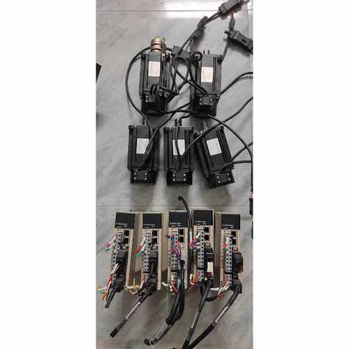 议价静杰750W伺服套装80SFME024302A2拆维修