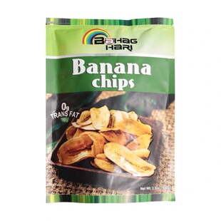 新日期菲律宾Bahaghari彩虹牌香蕉片干Bananachips零食果干100g