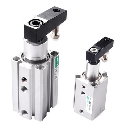 QCK旋转下压夹具气缸90度旋转