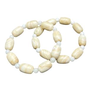 泰国龙宫舍利天然白龙宫光明舍利手串桶珠款洞内原矿男女轻奢饰品