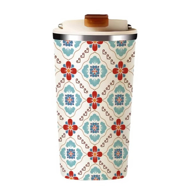 喜式陶瓷内胆送礼咖啡保温杯