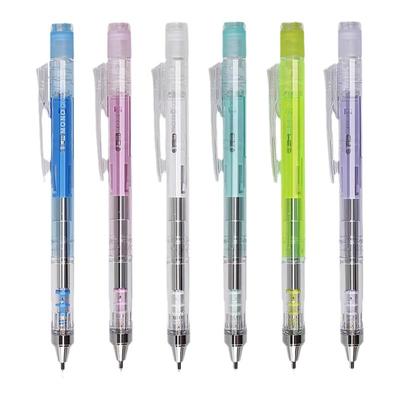 日本Tombow蜻蜓mono自动铅笔graph新色透明摇摇出铅带橡皮替芯低重心小学生大自然限定0.5mm活动铅笔旗舰店